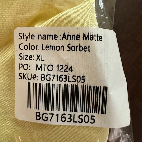 BRAND NEW BIRDY GREY Anne Matte Satin Lemon Sorbet FREE SHIPPING - Picture 6 of 8